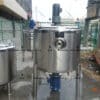 mixing tank with an agitator
