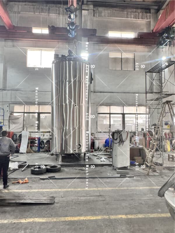 16800 升不锈钢搅拌罐 - 图片 4